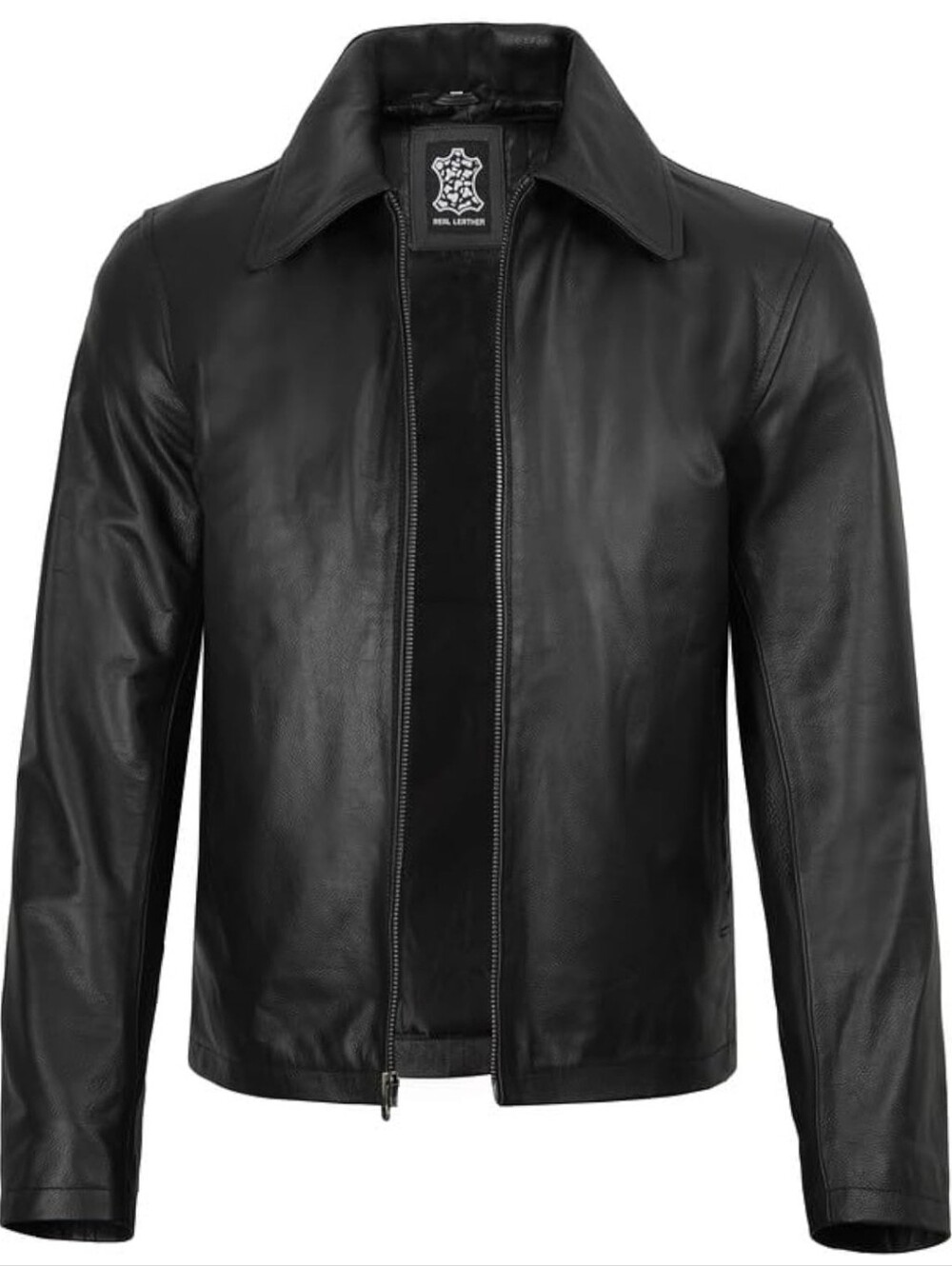 NWT Genuine Cowhide Leather Jacket Coat Motorcycle Bomber Moto XL 'Earl'